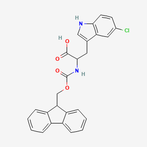 Fmoc-5-chloro-DL-tryptophan