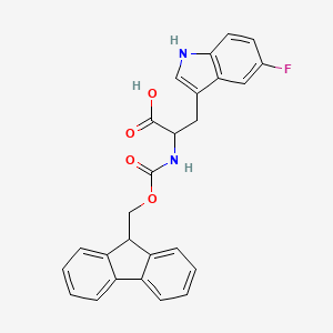 Fmoc-5-fluoro-DL-tryptophan