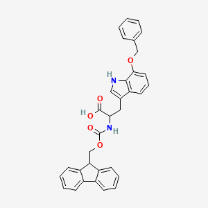 Fmoc-7-benzyloxy-DL-tryptophan