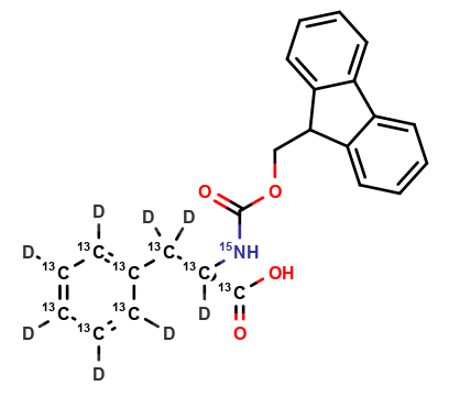 Fmoc-L-Phenylalanine (13C9,D8,15N)
