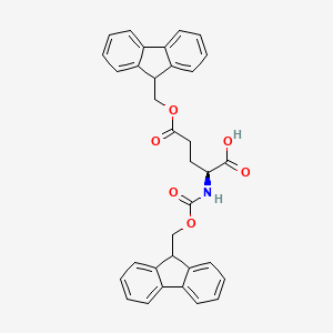 Fmoc-L-glutamic acid g-9-fluorenylmethyl ester