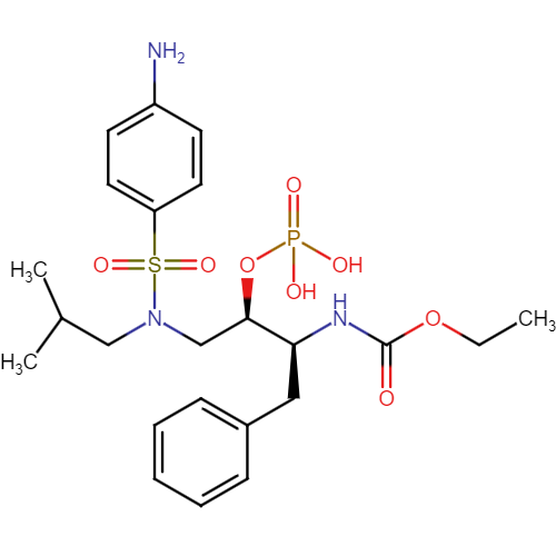 Fosamprenavir ethyl ester