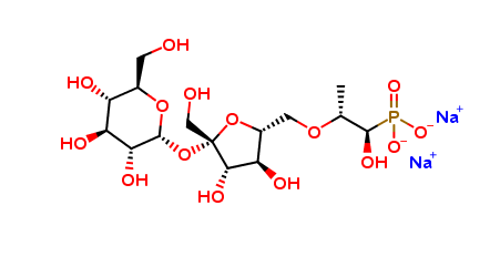 Fosfomycin-Sucrose Ether Disodium Salt