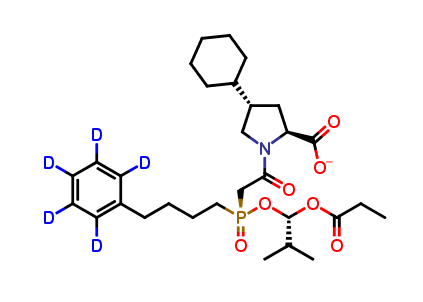 Fosinopril-d5 Sodium Salt