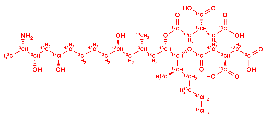 Fumonisin B1-13C34