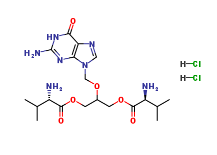 Ganciclovir Bis-Valine Ester Dihydrochloride