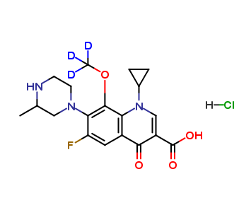 Gatifloxacin-D3 hydrochloride