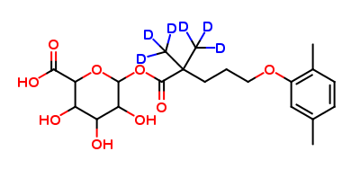 Gemfibrozil 1-O-ß-Glucuronide-d6