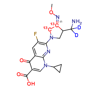 Gemifloxacin-13C2 D2
