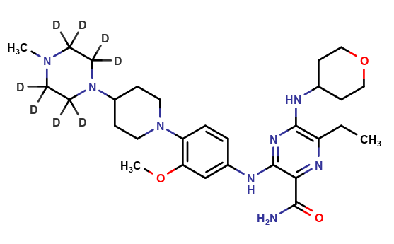 Gilteritinib-D8