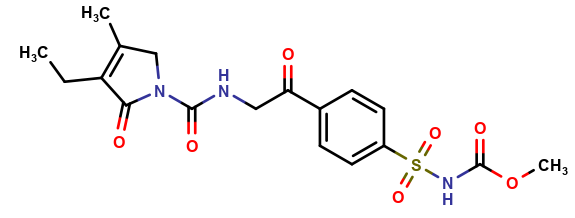 Glimepiride 2-Oxo-methoxy carbonyl Impurity