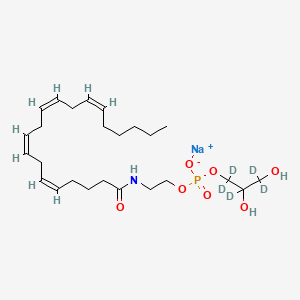 Glycerophospho-N-Arachidonoyl Ethanolamine-d5 Sodium Salt