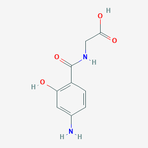 Glycine, N-(4-amino-2-hydroxybenzoyl)-