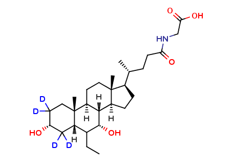 Glyco-obeticholic acid D4