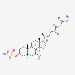 Glycochenodeoxycholic Acid 3-Sulfate Disodium Salt-D4