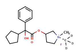Glycopyrronium 13CD3 iodide