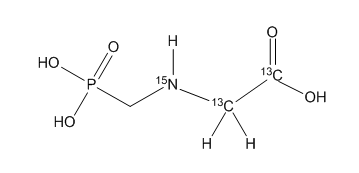 Glyphosate 13C2,15N