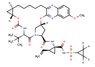 Grazoprevir-D4 (MK 5172-D4)