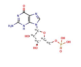 Show details of Guanosine-13C5 5’-Monophosphate