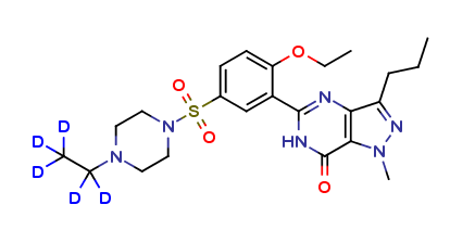 Homo sildenafil-d5 (ethyl-d5)