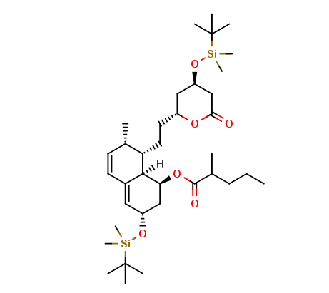Homopravastatin Lactone Di-(tert-butyldimethylsilyl) Ether