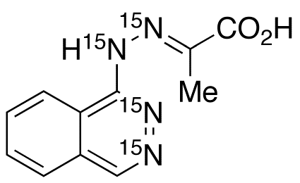 Hydralazine-15N4 Pyruvic Acid Hydrazone