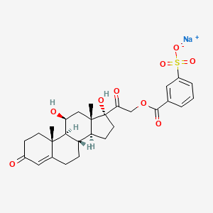 Hydrocortisone sulfobenzoate