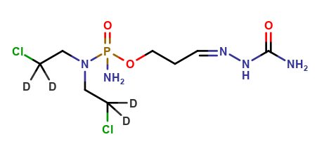 Hydroxy Cyclophosphamide Semicarbazone-d4 (>80%)
