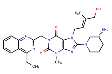 Hydroxy Methyl Linagliptin