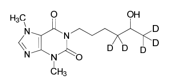 Hydroxy Pentoxifylline D5