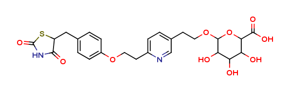 Hydroxy Pioglitazone (M-VII)-β-D-Glucuronide