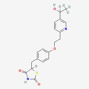 Hydroxy Pioglitazone-D5 (Major) (M-IV)(Mixture of Diastereomers)