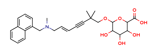 Hydroxy Terbinafine-β-D-Glucuronide