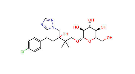 Hydroxy-tebuconazole glicoside