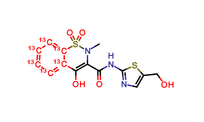 Hydroxymeloxicam-13C6