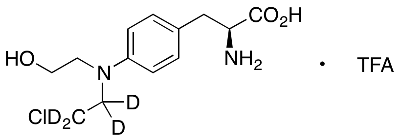 Hydroxymelphalan-d4 Trifluoroacetic Acid Salt