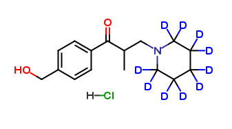 Hydroxymethyl Tolperisone-d10 Hydrochloride