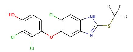 Hydroxytriclabendazole-D3