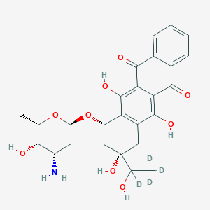 Idarubicinol-d4 (Mixture of Diastereomers)