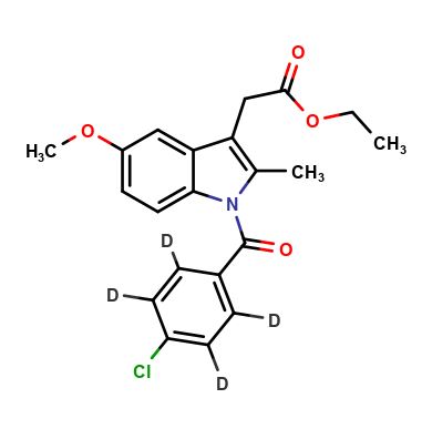 Indomethacin ethyl ester D4
