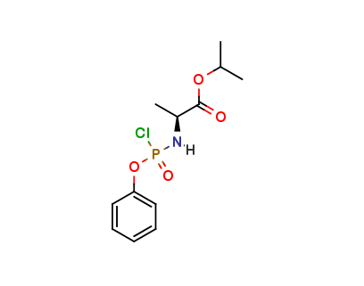 Isopropyl N-[chloro(phenoxy)phosphoryl]-L-alaninate
