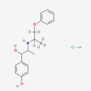 Isoxsuprine-d6 HCl (3-phenoxy-2-propyl-1,1,1,2,3,3-d6-amine)(mixture of diastereomers)