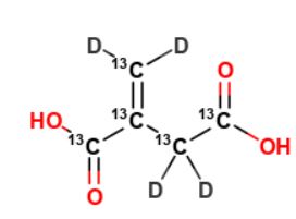 Itaconic Acid-13C5,d4
