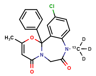Ketazolam-13C,d3