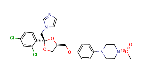 Ketoconazole carbonyl-13C