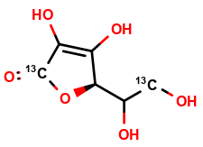 L-[1,6-13C2]ascorbic acid