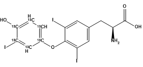 L-(3,3',5)-Triiodo-thyronine 13C6