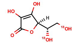 L-[5,6-18O2]ascorbic acid