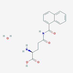 L-Glutamic acid gamma-(alpha-naphthylamide) monohydrate
