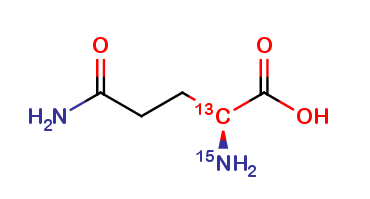 L-Glutamine-13C-Amine-15N